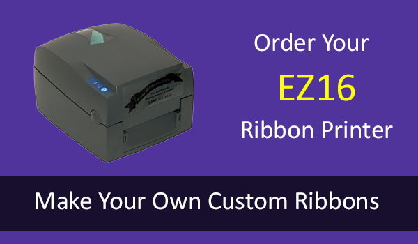 custom ribbon printing machine